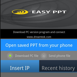 EasyPPT : Way to Control Your Big Screen PPT