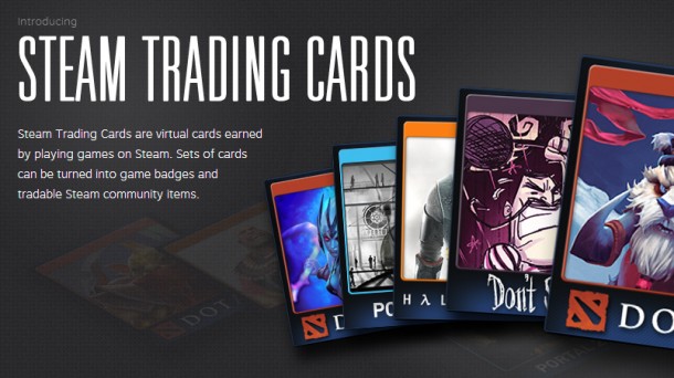 Look out for new Steam Trading Cards!