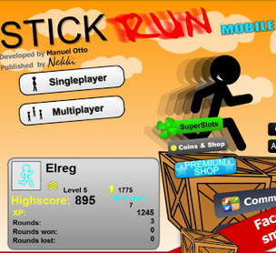 Stick Run Mobile: Stick to Your Running Spree