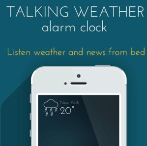 Talking Weather Alarm Clock- The Perfect Start