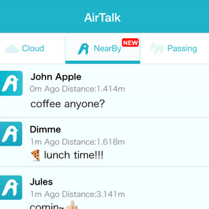 AirTalk – Location Based Social Networking