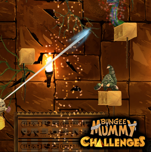 Bungee Mummy: Challenges- Put your skills to test