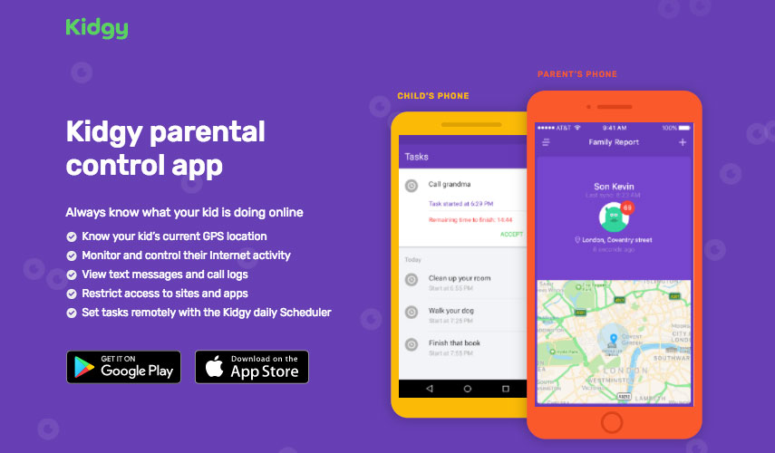 Kidgy – Parental control app review