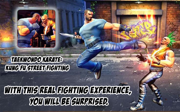 Taekwondo Karate: Kung Fu Street Fighting