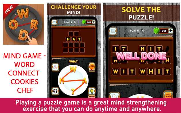 Mind Game – Word Connect Cookies Chef – Game Review