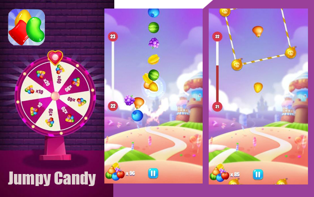 Jumpy Candy: Go Up Tap Jump Fruits Jumper Game Review
