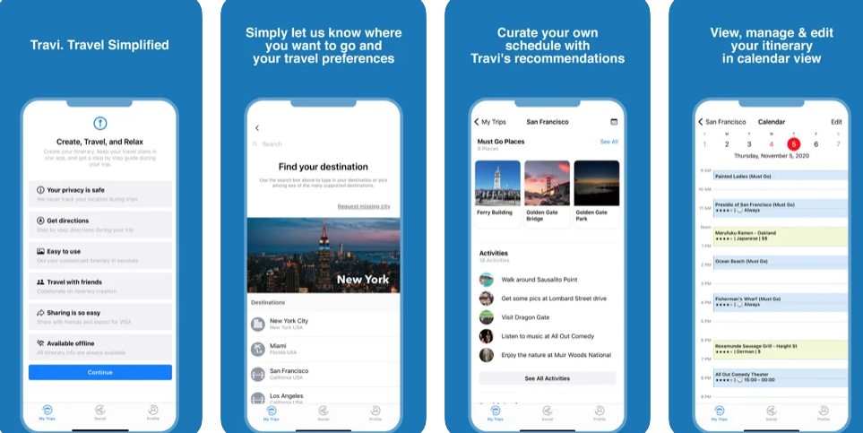 Be an itinerary expert with Travi App