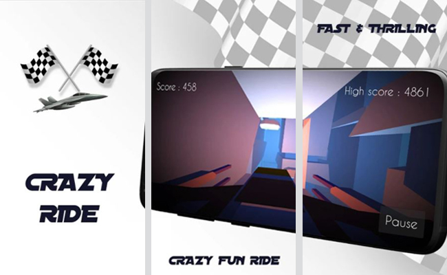 Crazy Ride: An endless high score game