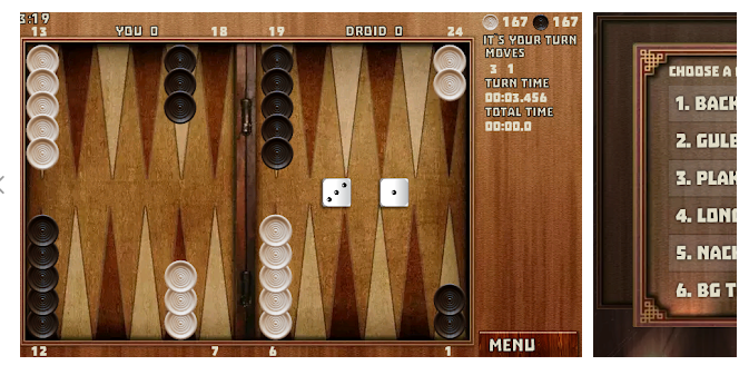 18 Backgammon games – The Best App for Backgammon Lovers