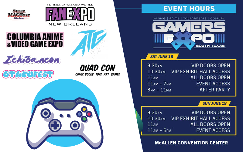 Video Game Convention Calendar