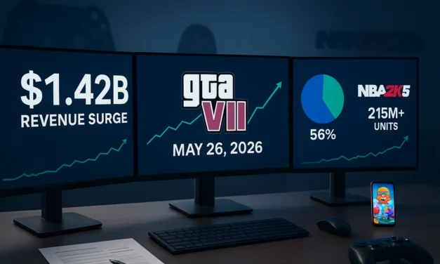 Take-Two Interactive Q1 2026 Earnings: $1.42B Revenue Surge Beats Expectations as GTA VI Approaches