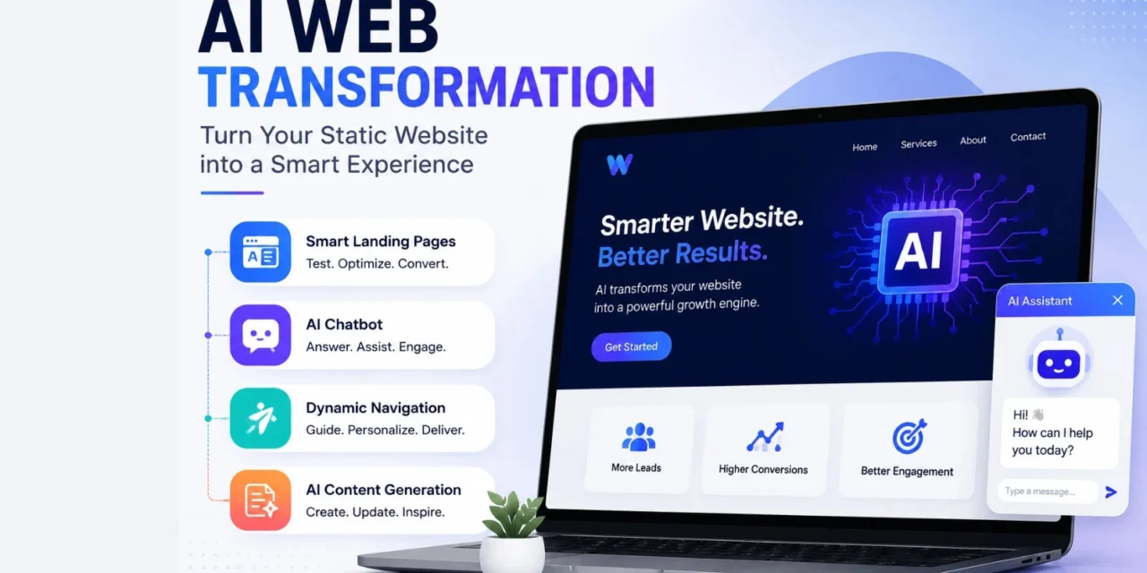 AI Web Transformation: Make Your Static Website Smarter with AI