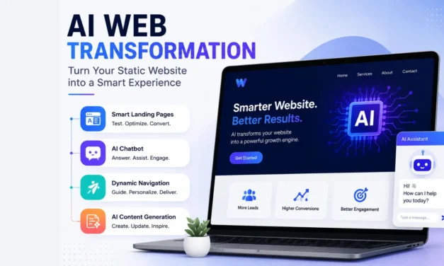 AI Web Transformation: Make Your Static Website Smarter with AI