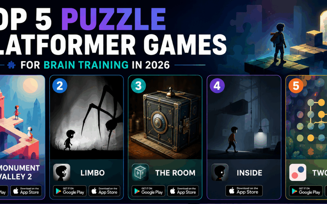 Top 5 Puzzle Platformer Games for Brain Training in 2026