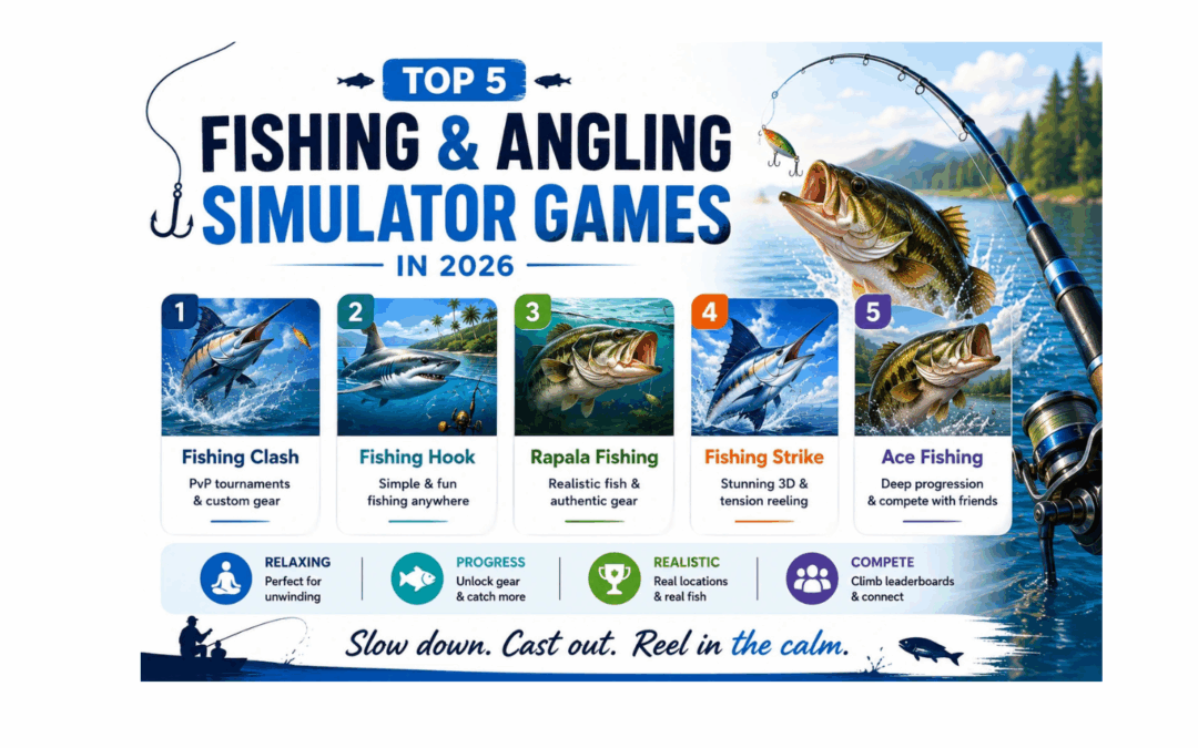 Top 5 Fishing and Angling Simulator Games in 2026