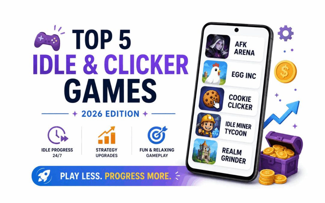 Top 5 Idle and Clicker Games for Mobile in 2026