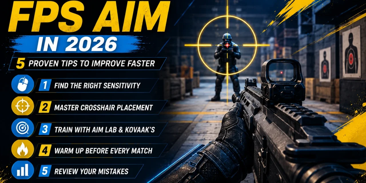 How to Improve Your Aim in FPS Games 2026 Guide