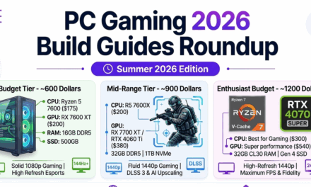 Budget Gaming PC Build Guide 2026 by Tier