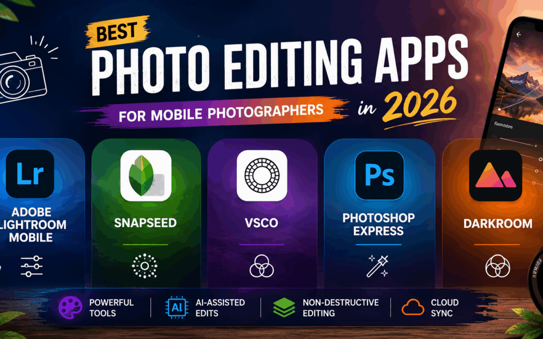 Best Photo Editing Apps for Mobile Photographers