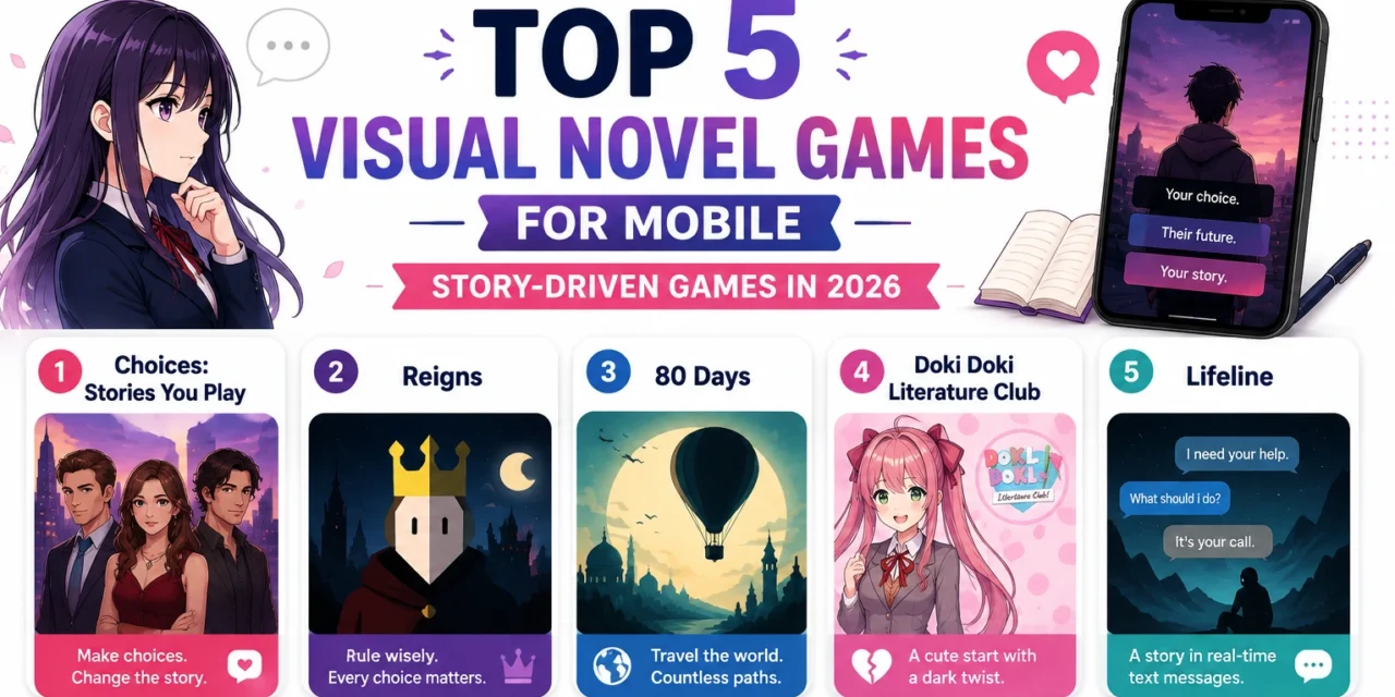 Top 5 Visual Novel and Story-Driven Games for Mobile in 2026