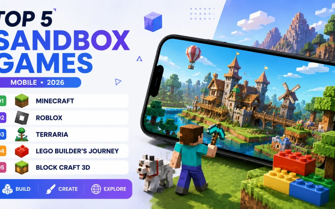 Top 5 Sandbox and Creative Building Games for Mobile in 2026