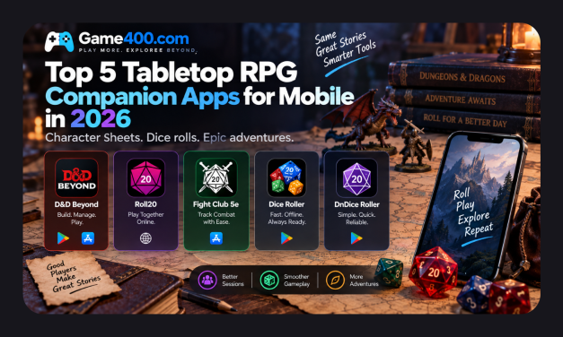 Top 5 Tabletop RPG Companion and Dice Rolling Apps for Mobile in 2026