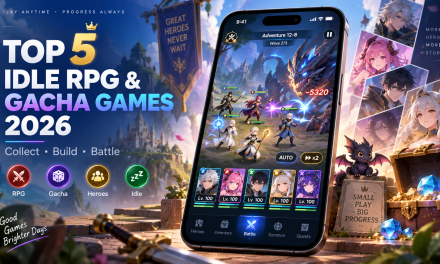 Top 5 Idle RPG and Gacha Games for Mobile in 2026