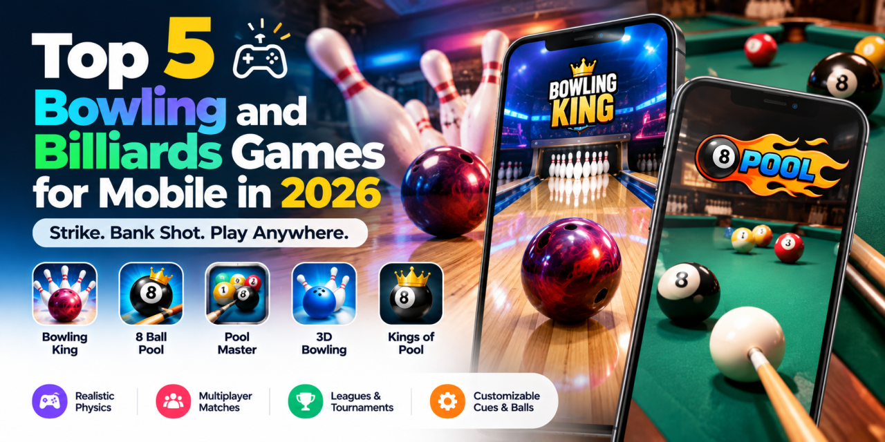 Top 5 Bowling and Billiards Games for Mobile in 2026