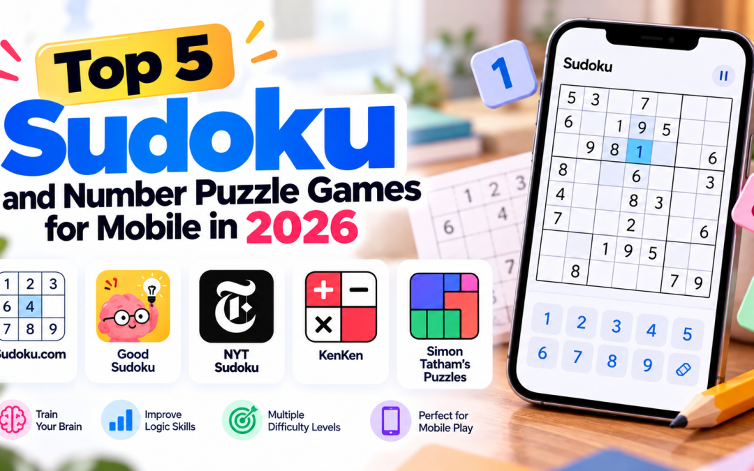 Top 5 Sudoku and Number Puzzle Games for Mobile in 2026